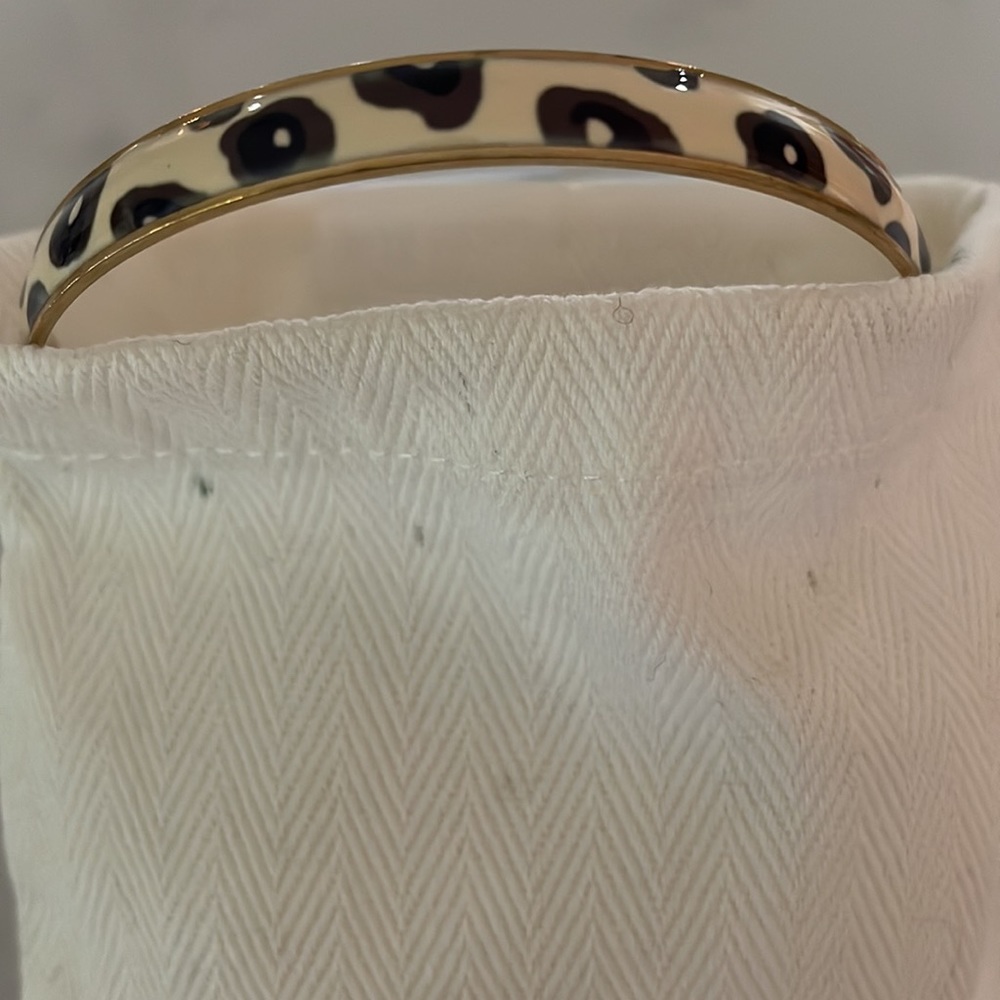 J. Crew thin leopard bracelet